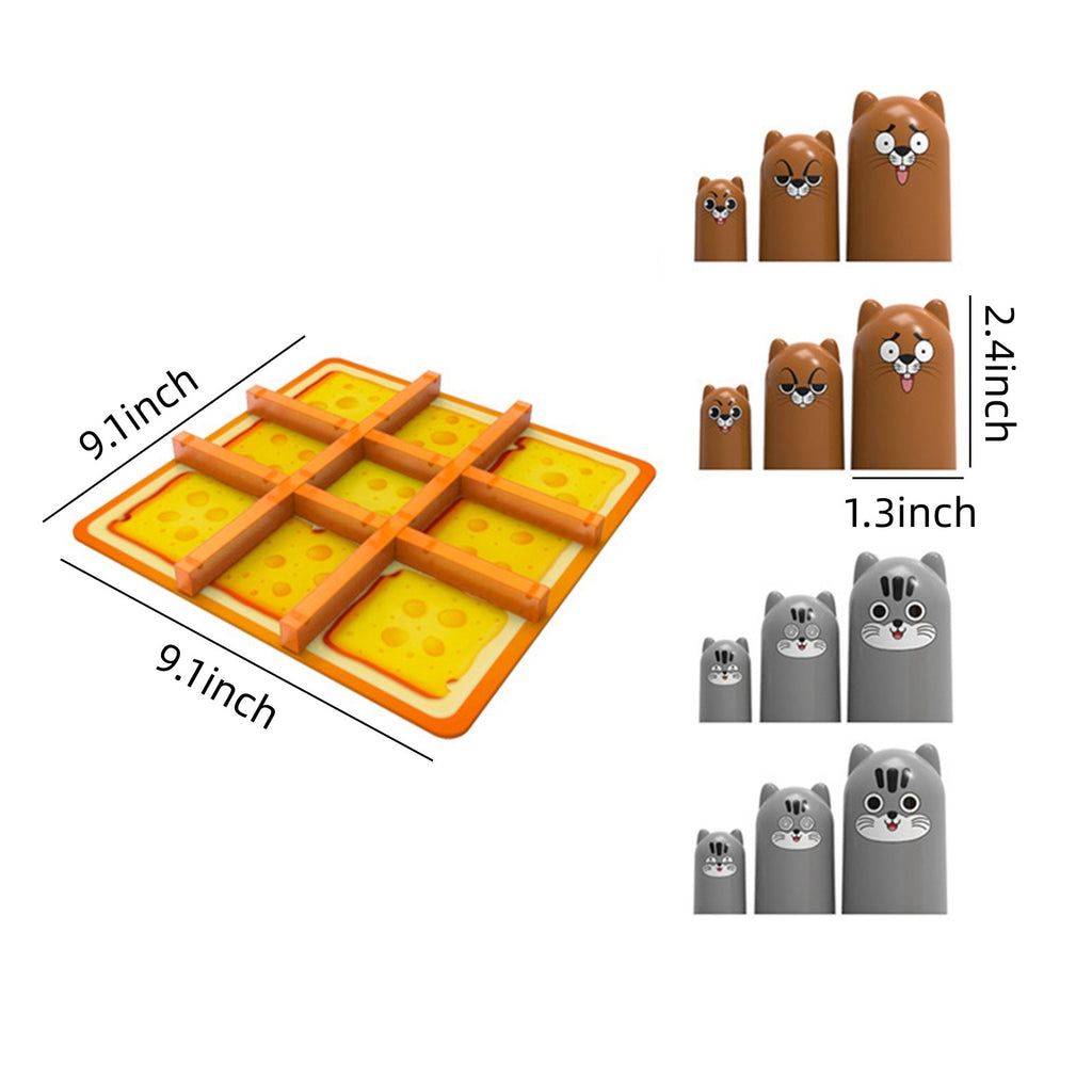 Cheese Trap Poker Chess Children's Chess Educational Science Toys Table Toys D9179
