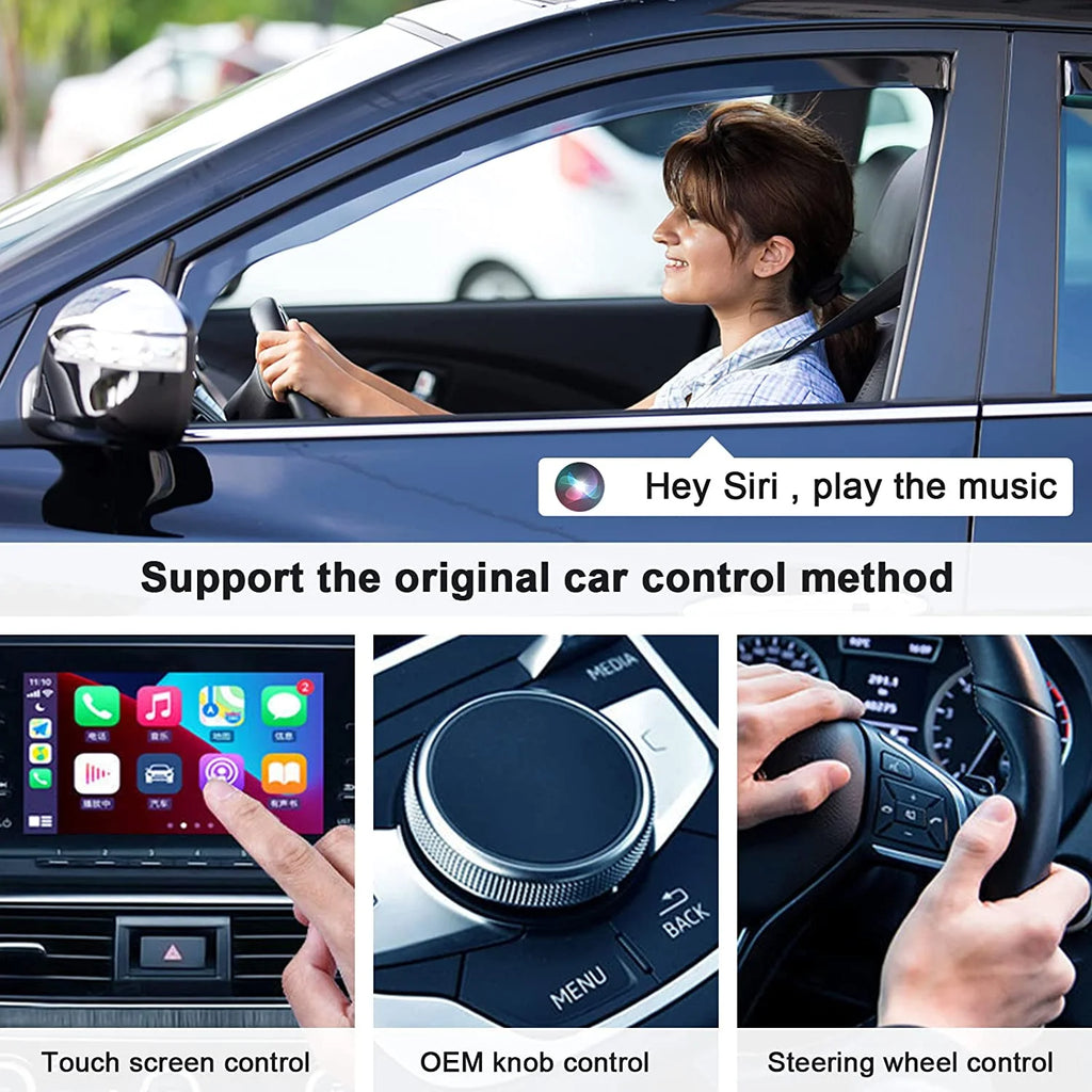 Wireless CarPlay Adapter for Factory Wired CarPlay Cars U2580