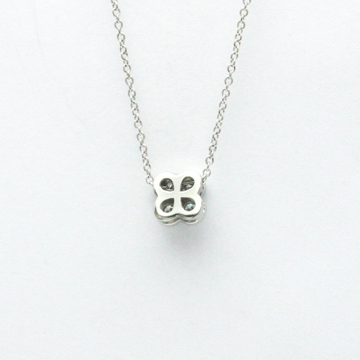 Platinum Diamond Bezel Set Necklace S330781