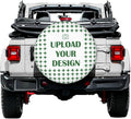 Custom Spare Tire Cover with Personalized Text Photo, 14 15 16 17 E173513