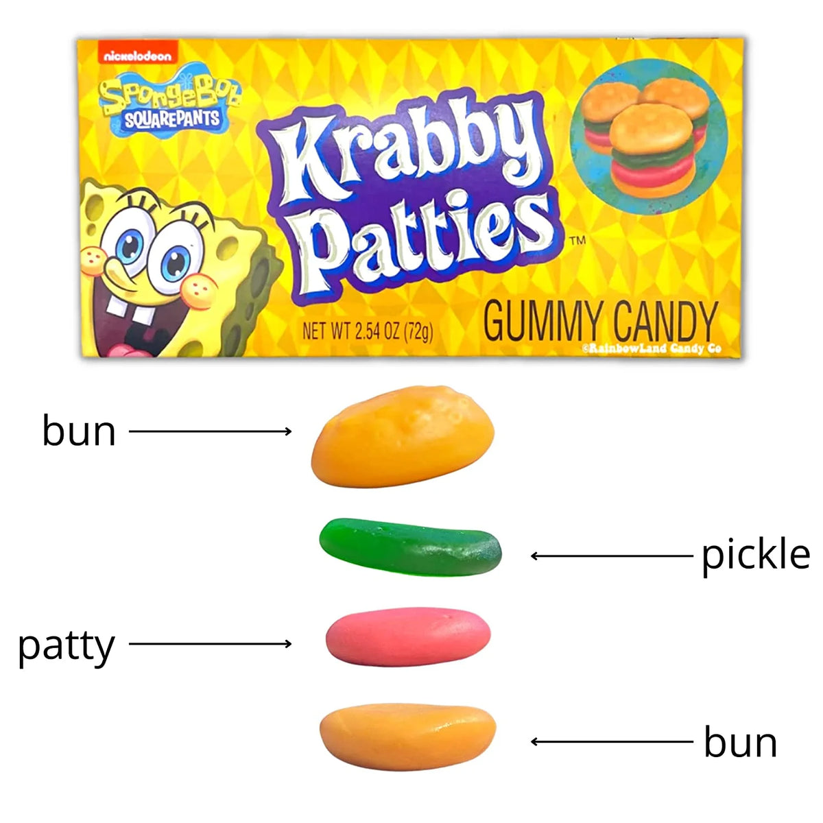 Chewy Gummy Candy, 2.54 Ounces, 3 Pack X261083