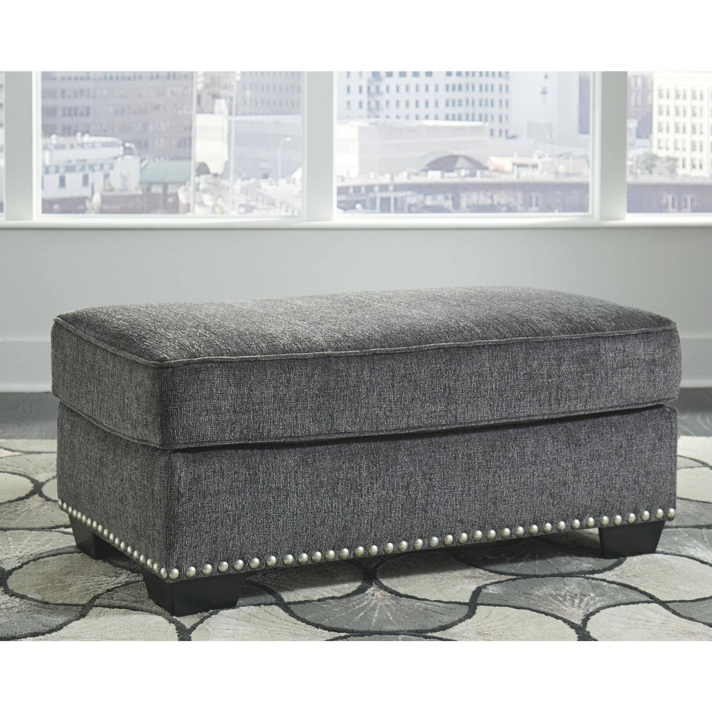 Carbon Ottoman U379