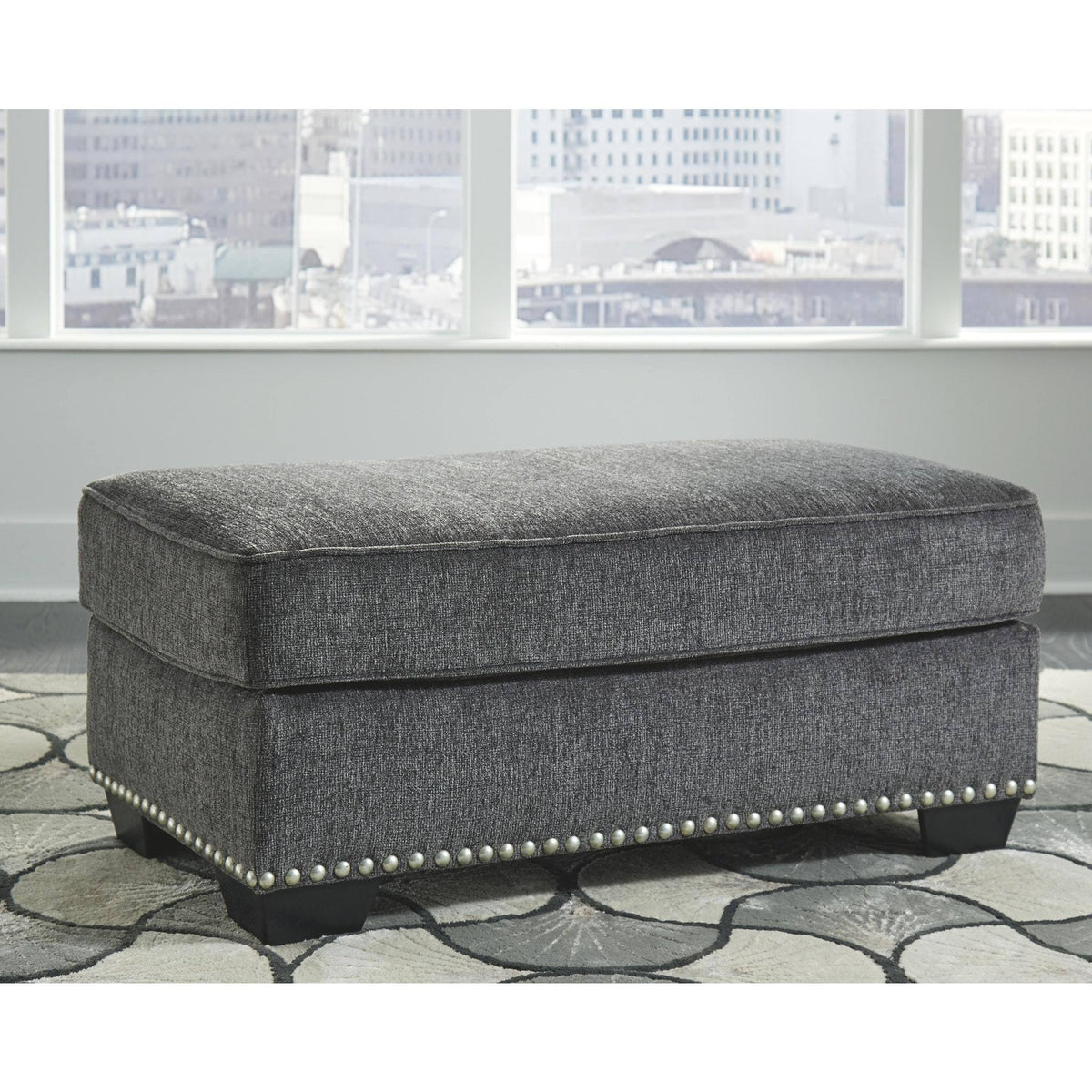 Carbon Ottoman U379