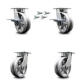6x22 V Groove Semi Steel Caster P53014