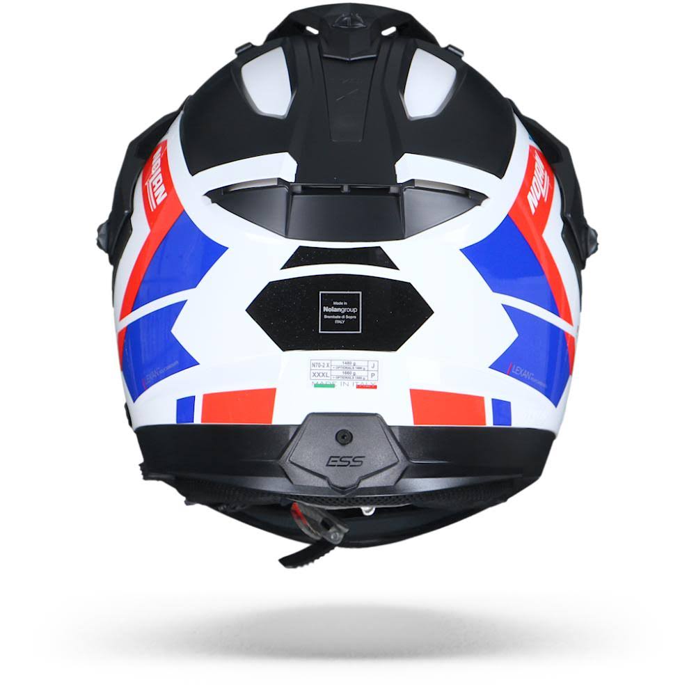 White Blue Red Helmet Size XXXL O846