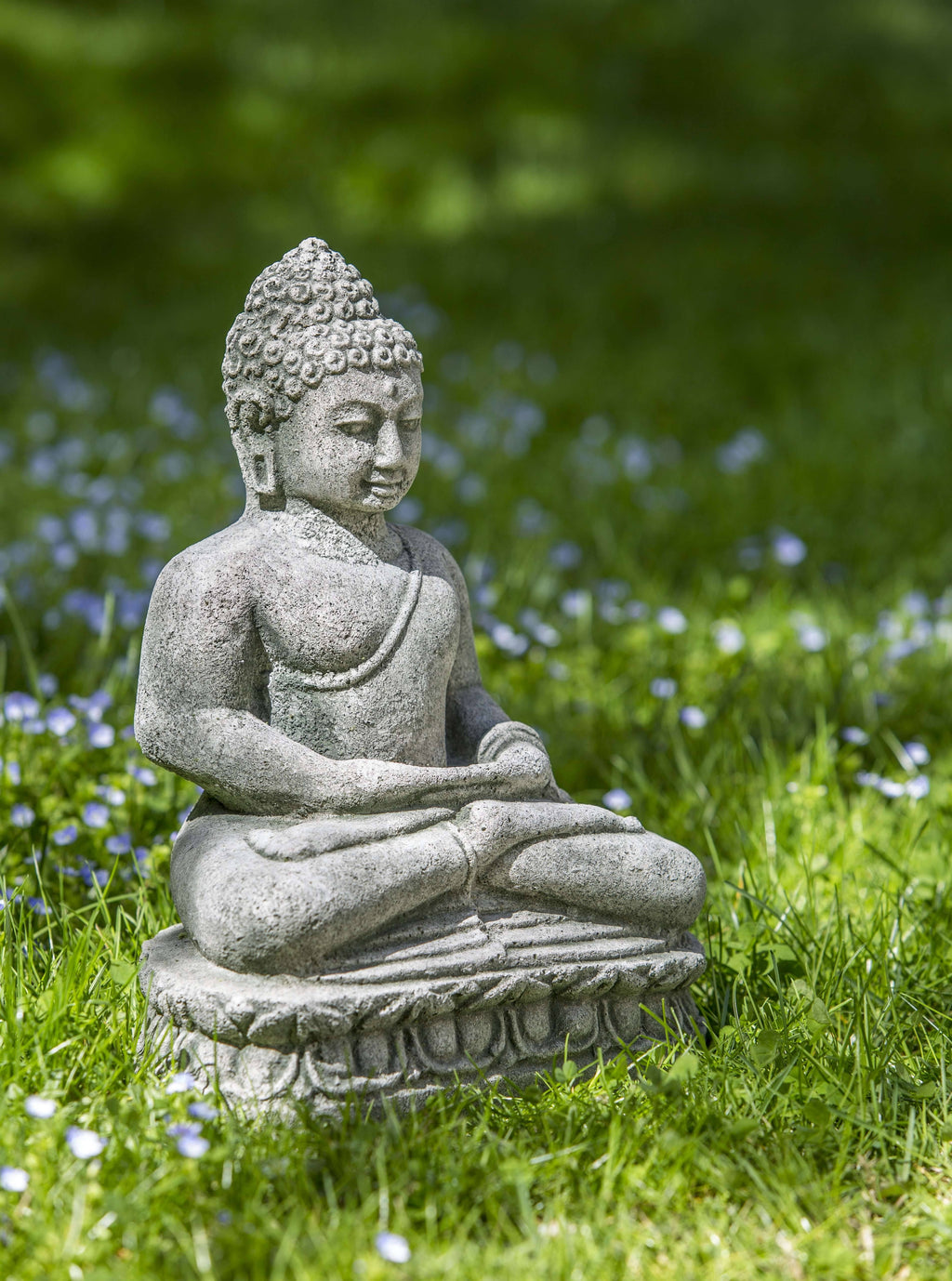 Aged Limestone Buddha Statue N492