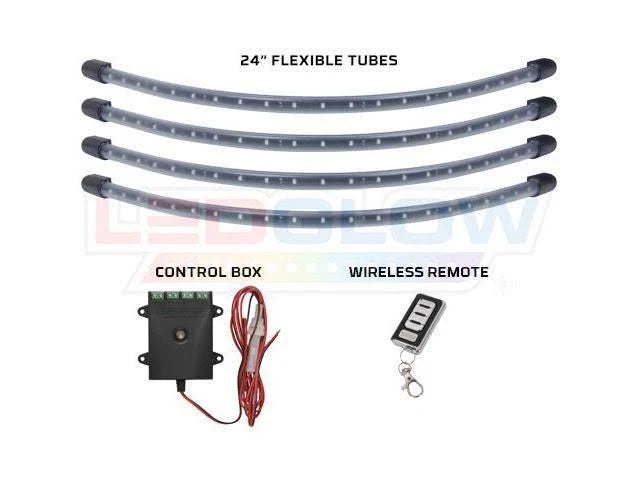 Pink LED Golf Cart Underbody Light Kit D383