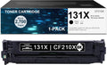 High Yield Toner Cartridge Replacement for HP 131X CF210X Black 1 Pack Z40905