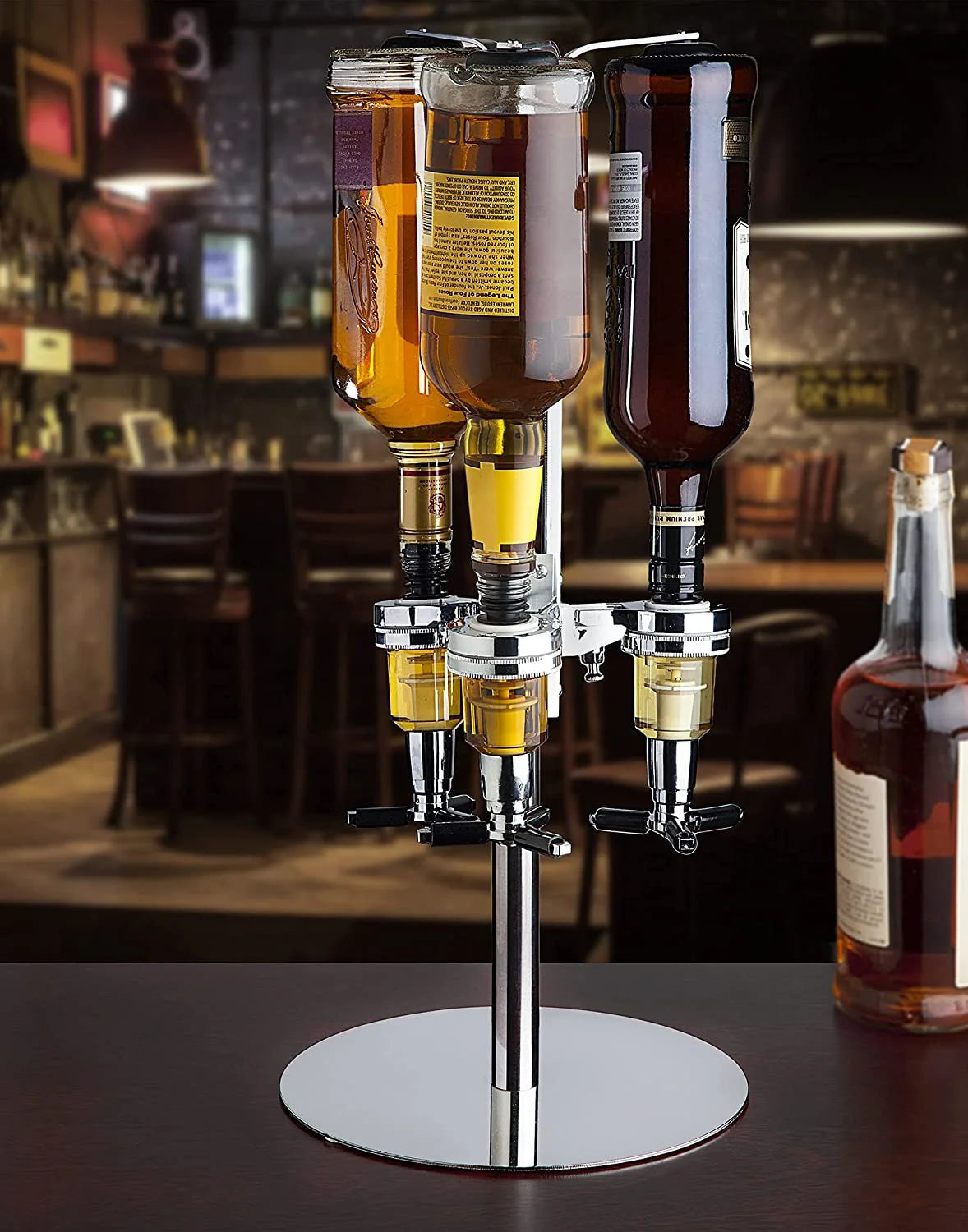 3 Bottle Liquor Dispenser W924