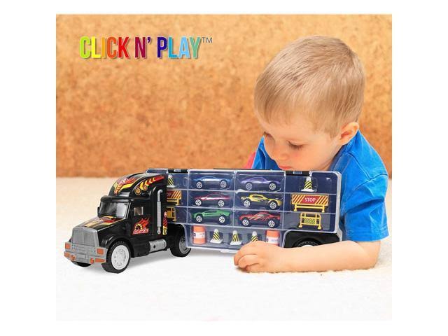 Jumbo Transport Car Carrier Truck with 28 Cars Q96687