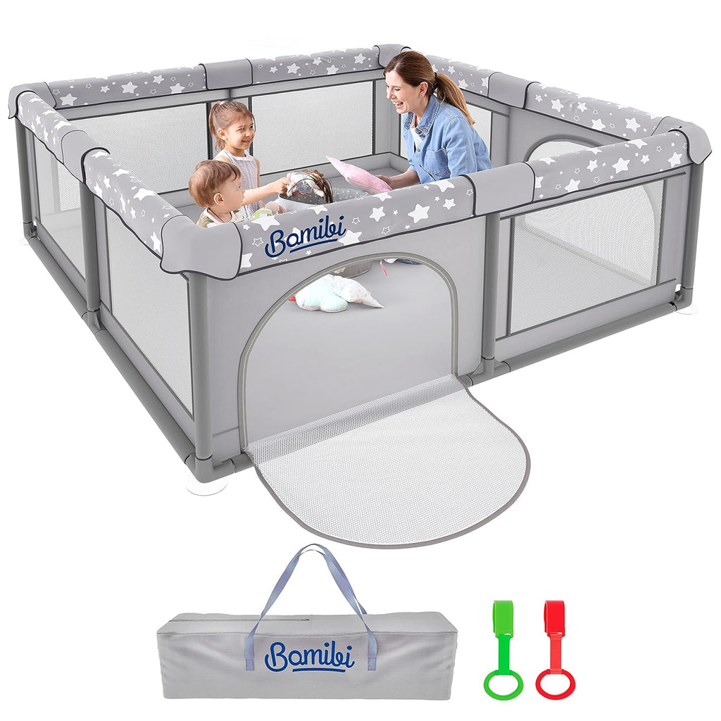 X-Large Foldable Baby Playpen with Carry-Case R9114