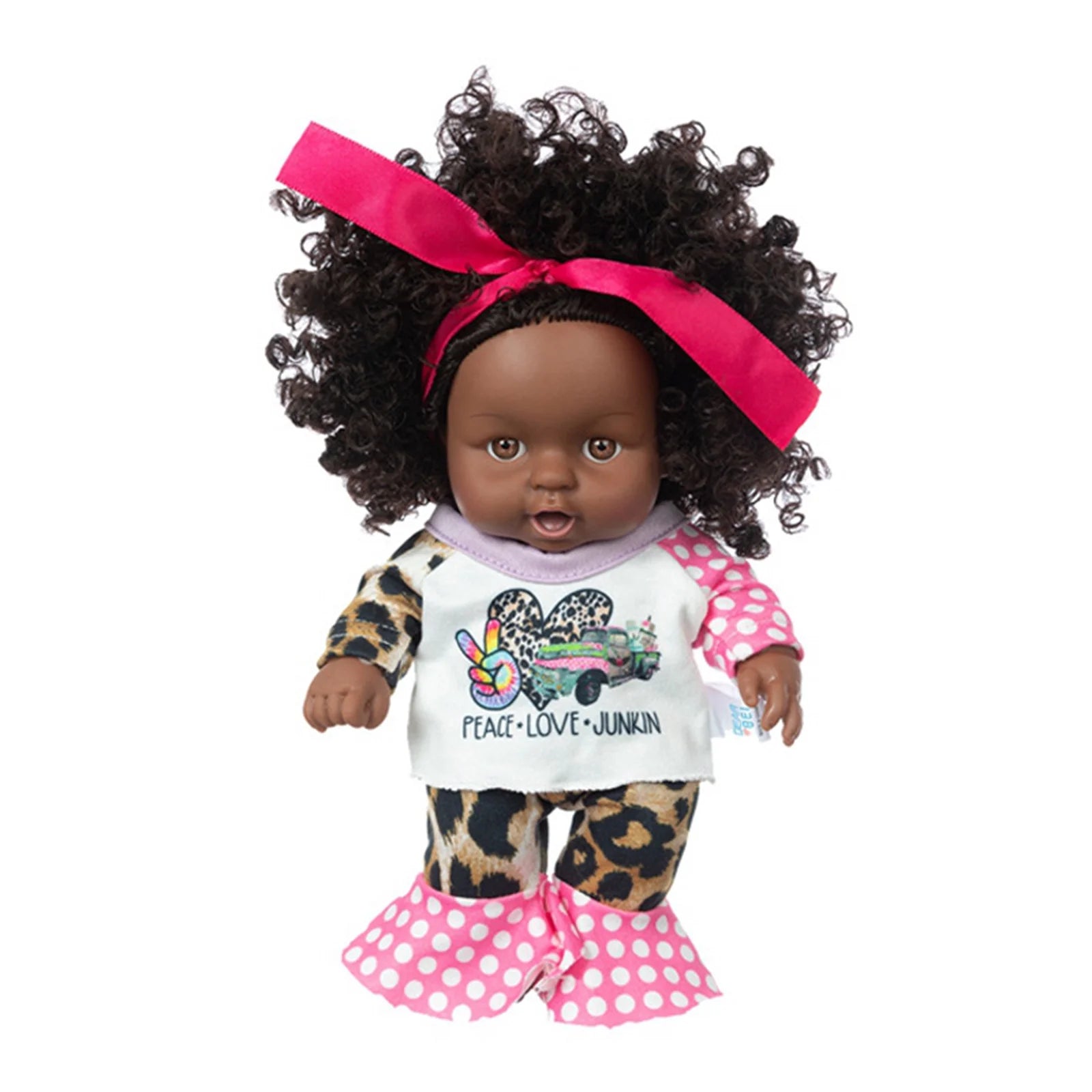 8 Inch Black Baby Dolls With Clothes A70001