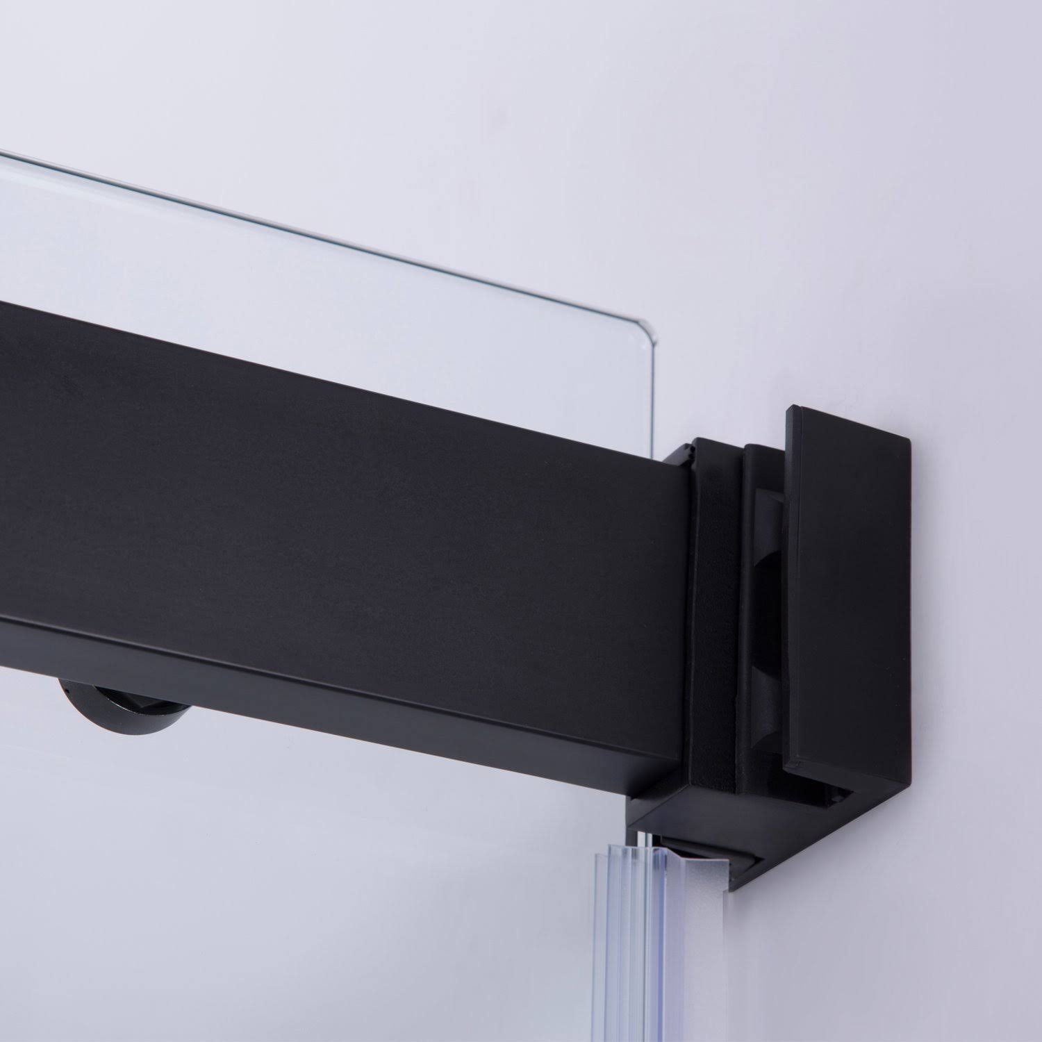 Chrome Double Sliding Frameless Shower Door U4556