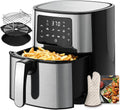 5.8Qt Air Fryer Toaster Oven with Cookbook and 4 Accessories R885