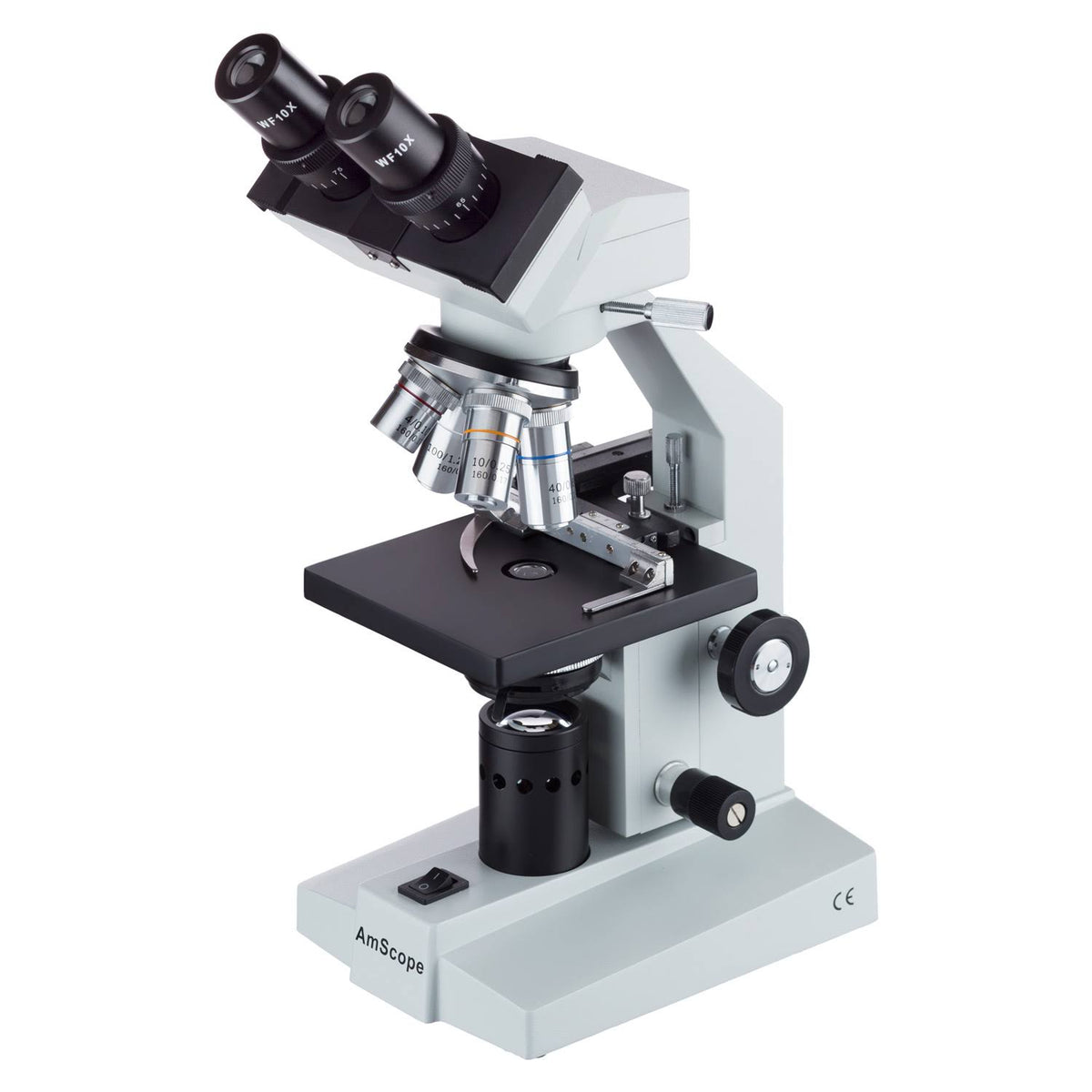 40X-2000X Binocular Biological Microscope with Mechanical Stage Q7192