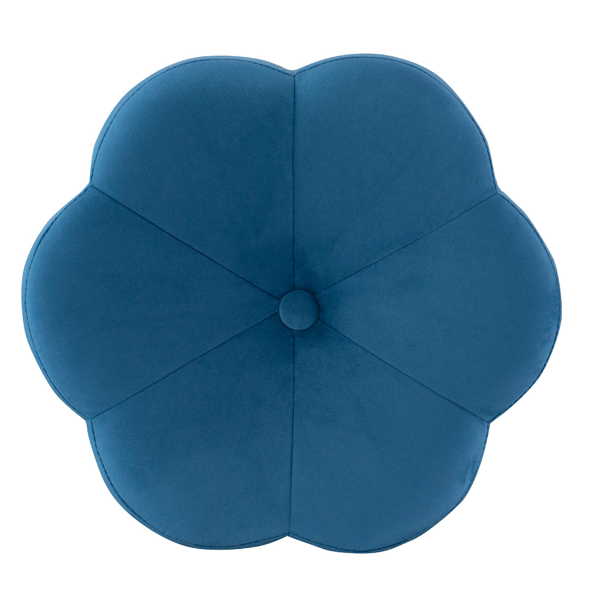 Navy Velvet Vanity Stool or Ottoman T28872