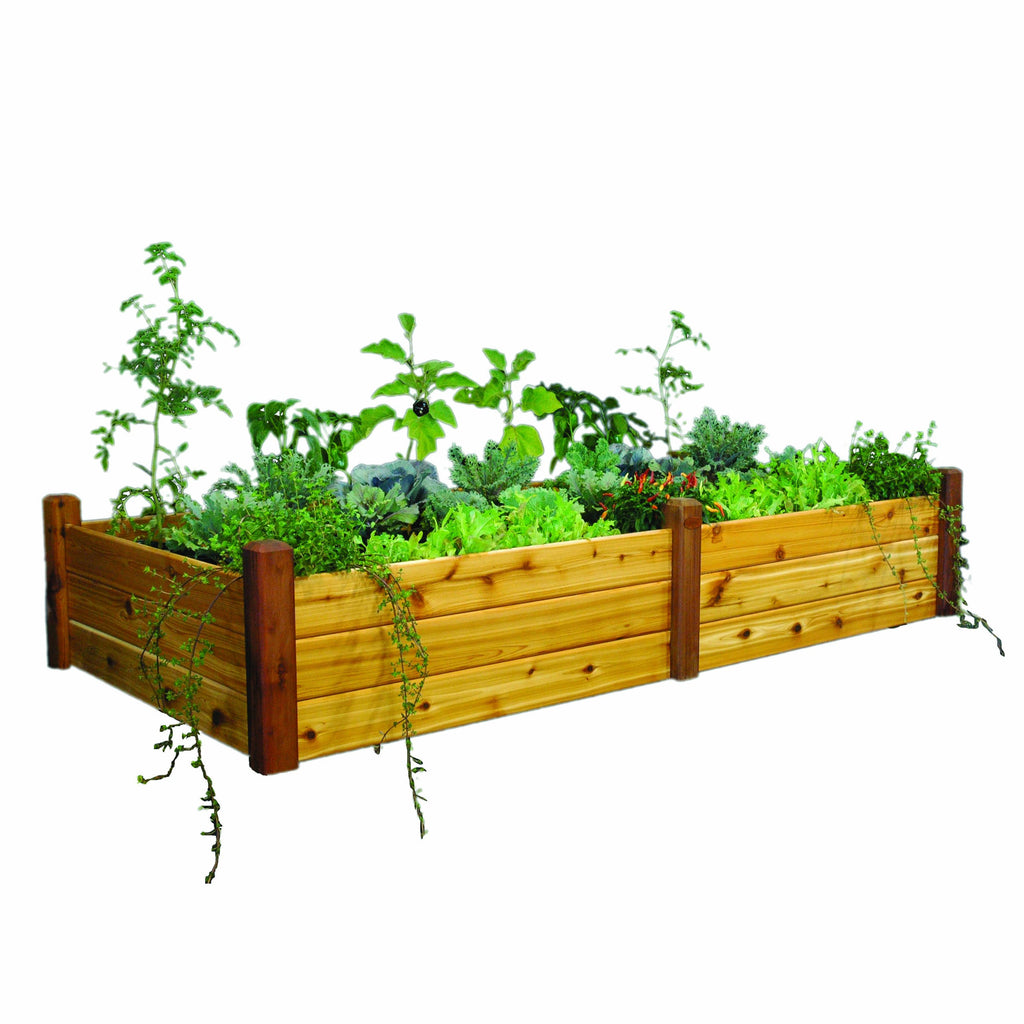 Cedar Three Tier Raised Garden Bed I9274