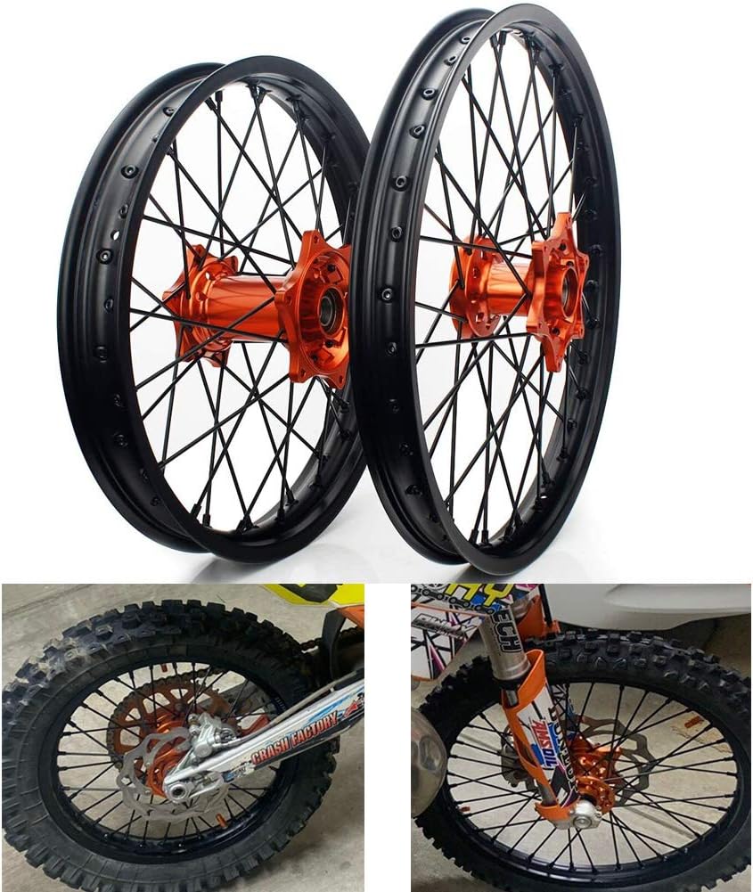 Orange Hub Complete Wheel Set V10162