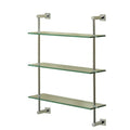 3 Tier Chrome Wall Shelf A8829
