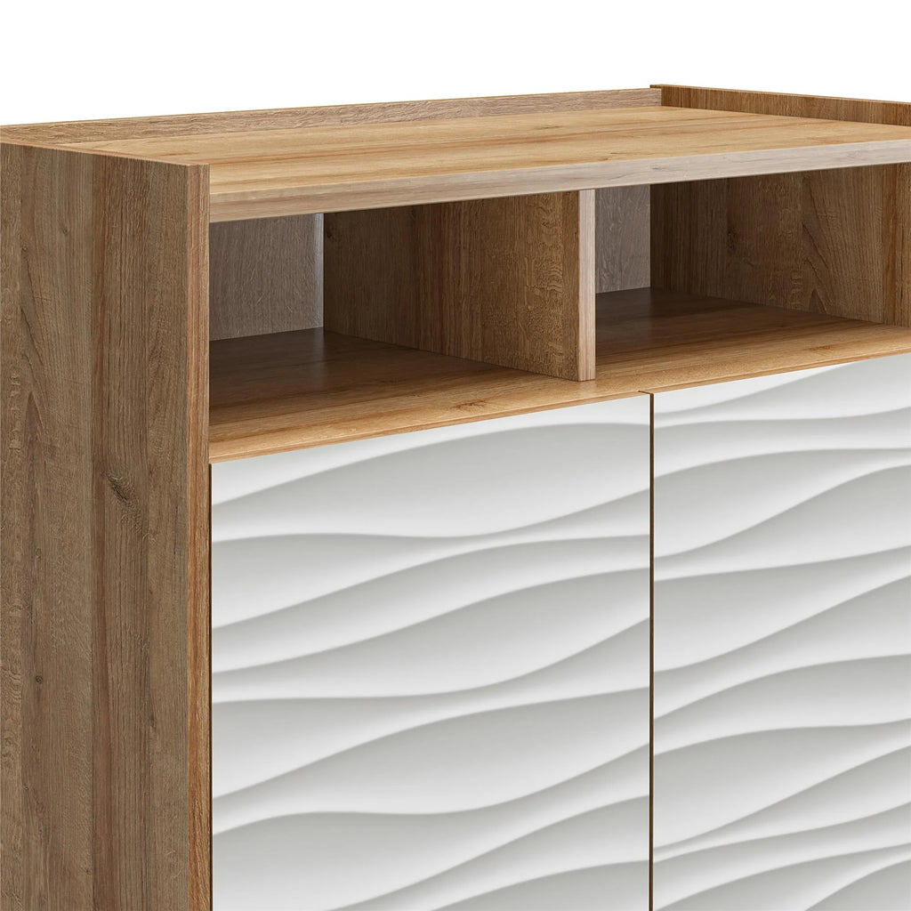 Natural 2-Door Accent Cabinet O795805