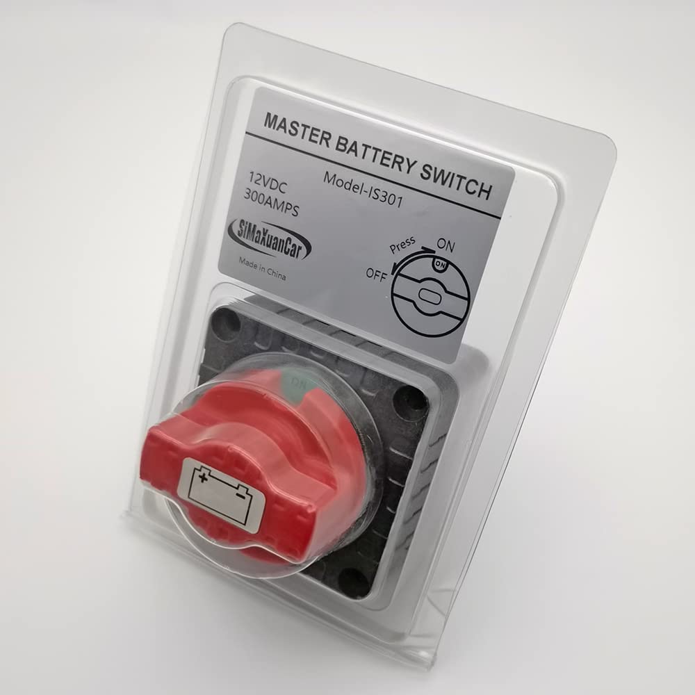 300AMP Brass Silver Plated Power Switch Pack of 2 I3164