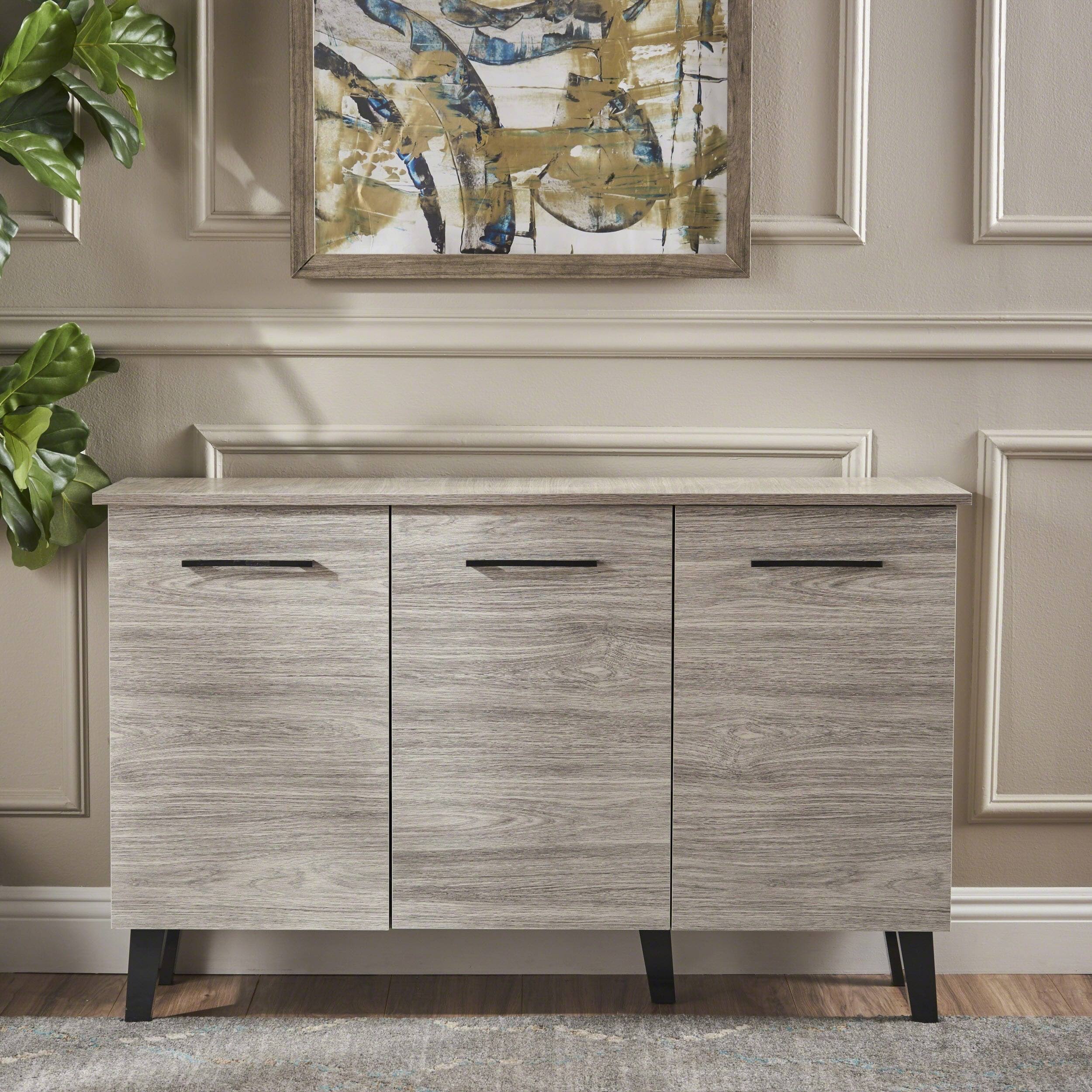 Grey Wood Cabinet G246