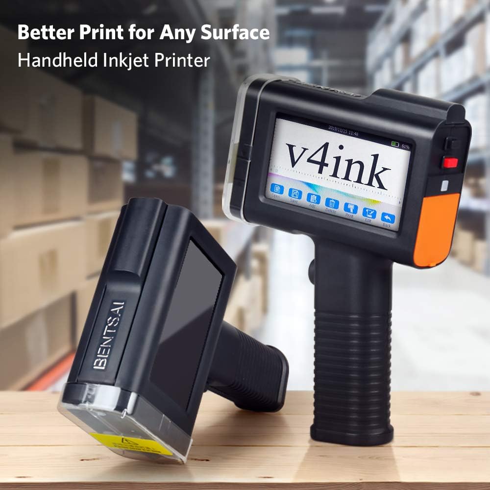Portable Handheld Printer Labeler with 4.3 Inch HD LED Touch Screen M955982
