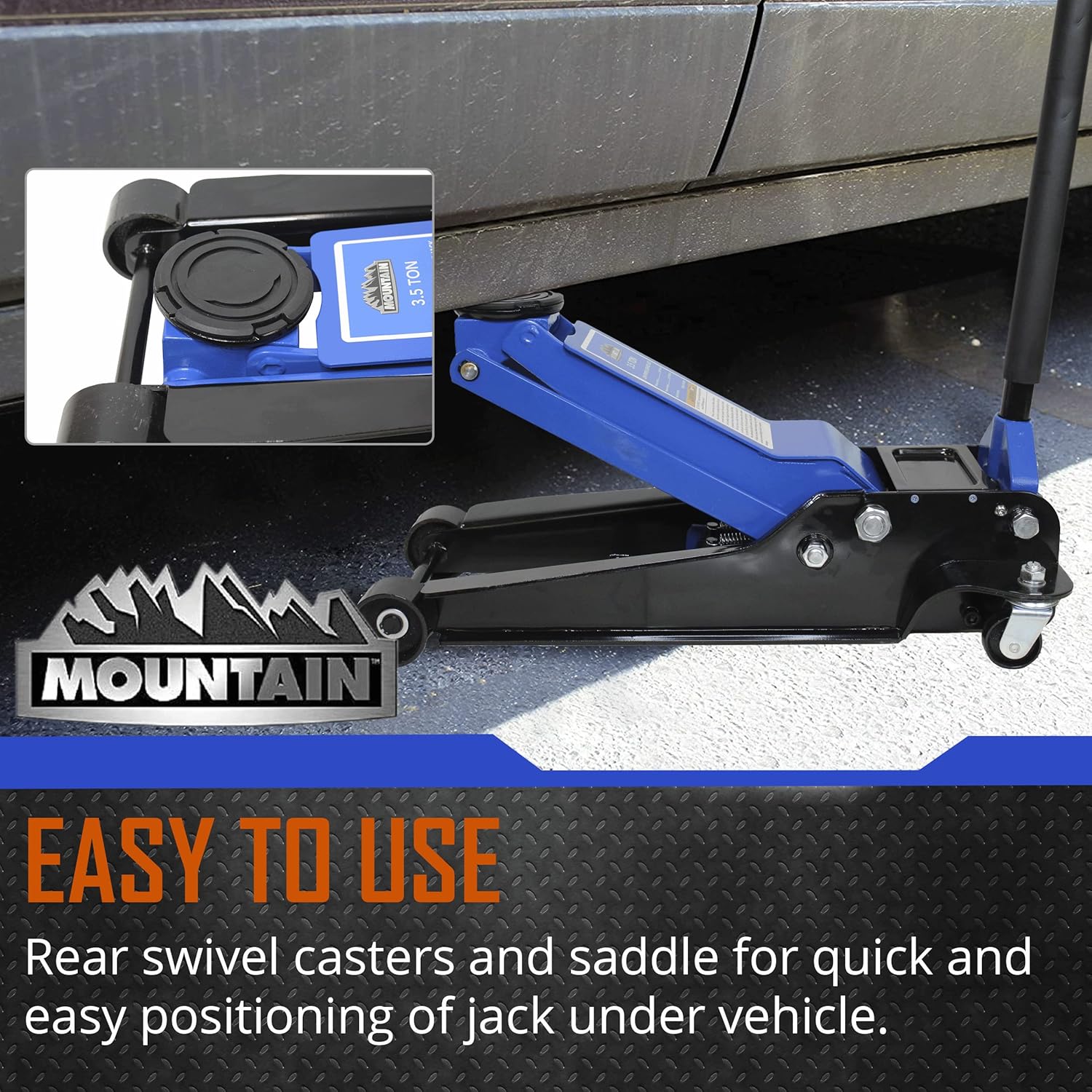 3.5 Ton Heavy Duty Steel Service Jack C88710