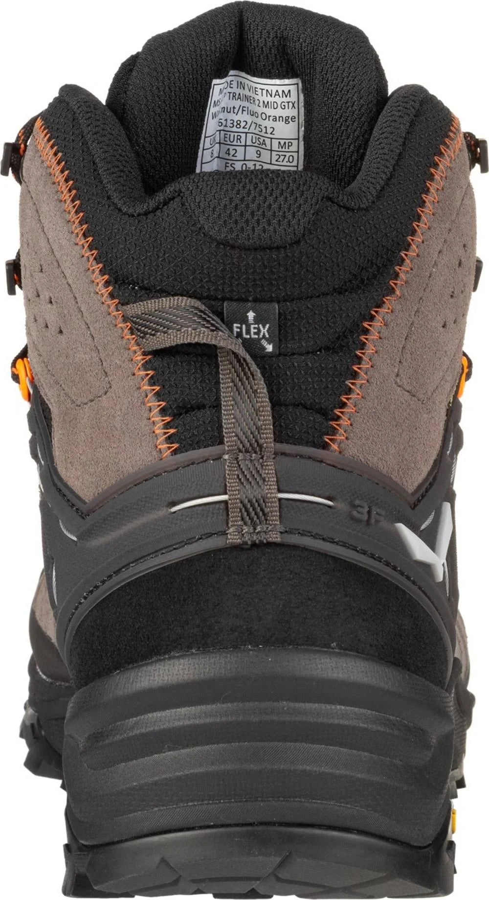 Men's Alp Trainer 2 Mid GTX Wallnut Fluo Orange 11.5 I841170