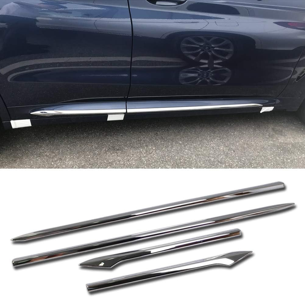Chrome Body Side Door Molding Cover Trims U554