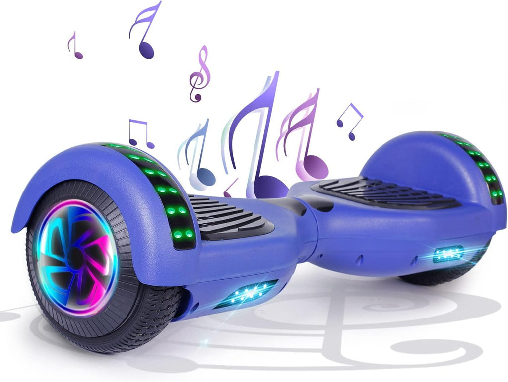 6.5inch Self Balancing Hoverboard with Bluetooth Speaker LED Lights U211056