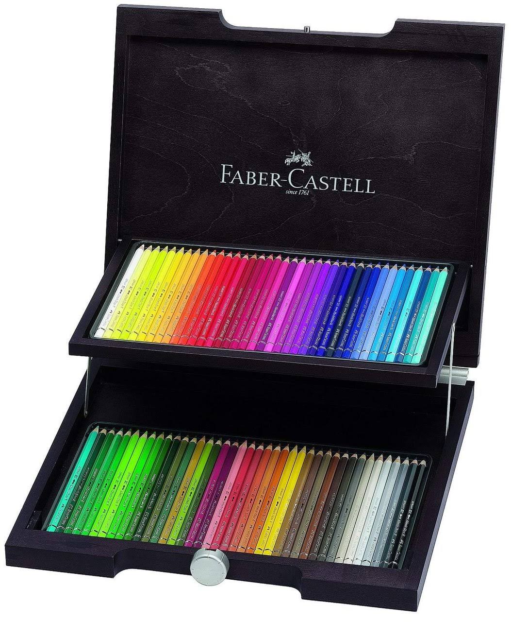 Watercolor Pencil Wood Case, Set of 72 Colors H29492