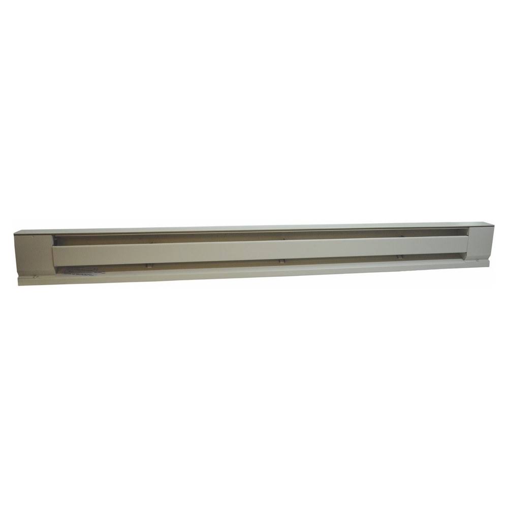 96in Baseboard Blank Section, White H811425