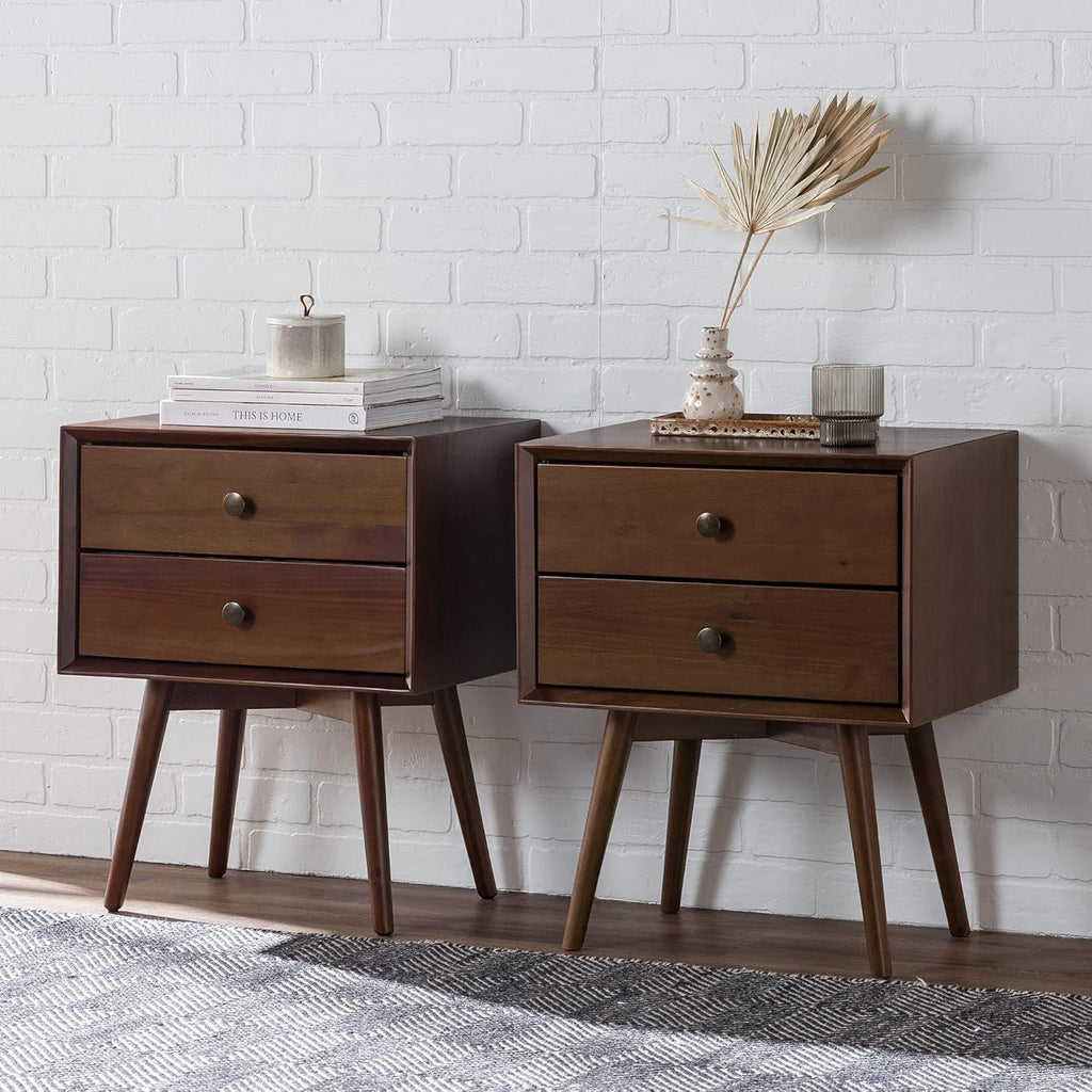Caramel 1 Drawer Wood Nightstand O914715