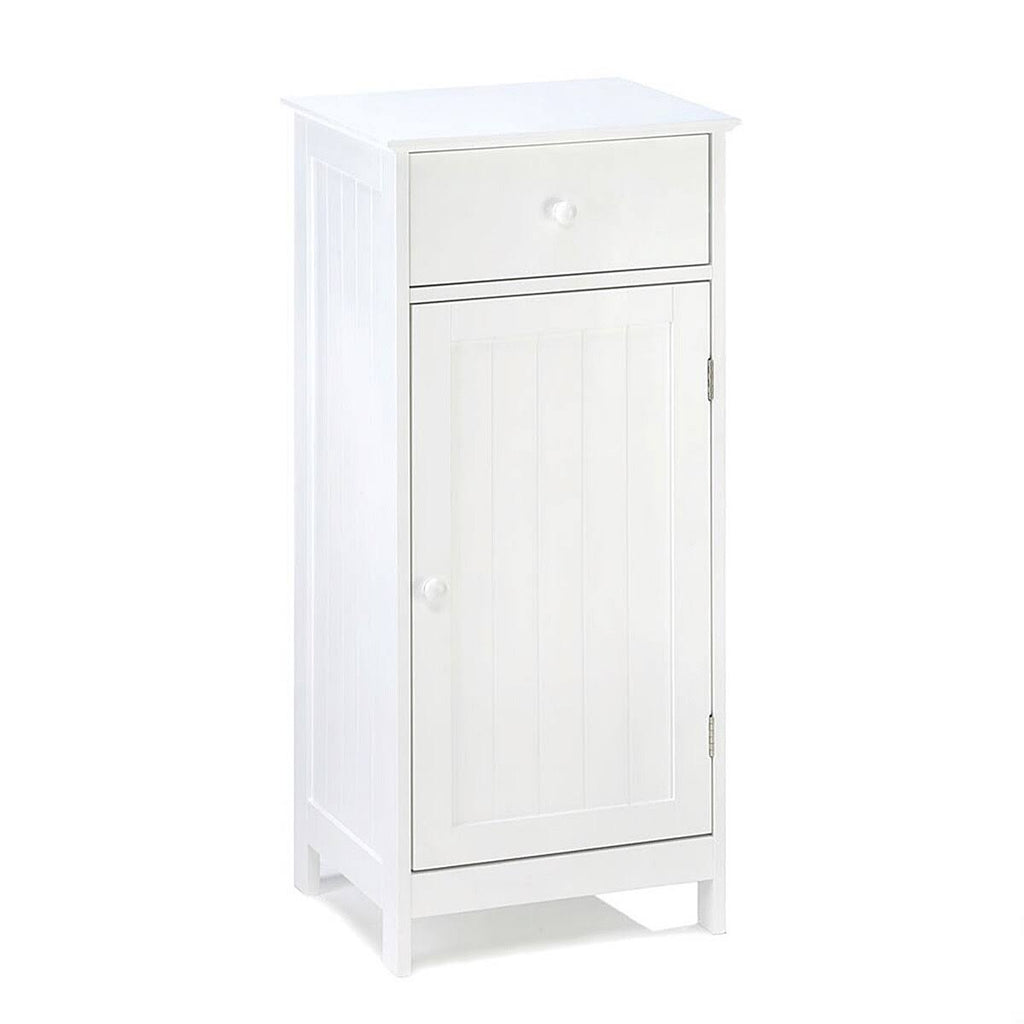 White MDF Wood Cabinet T1746