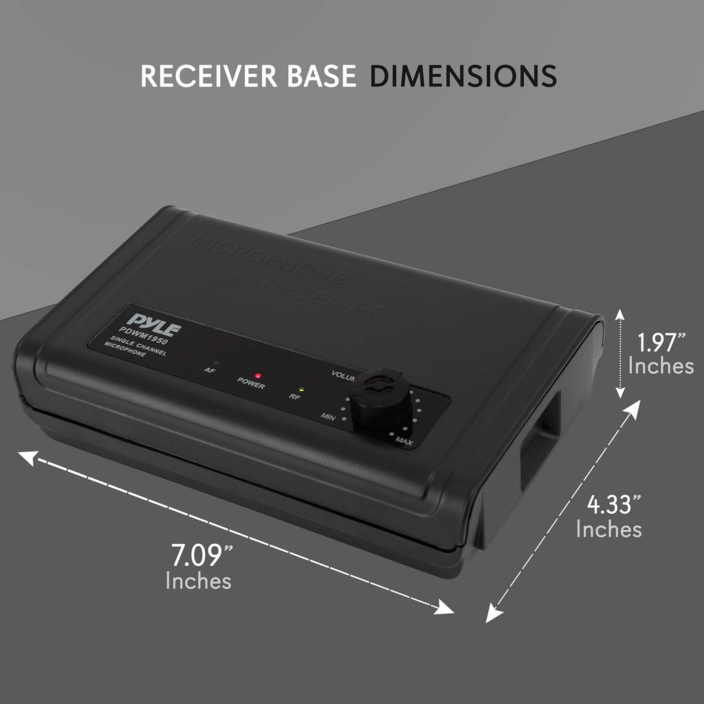 Compact UHF Wireless Microphone System with 1 Handheld Mic B752