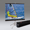 Matte White Portable Projection Screen with Carpeted Case V754