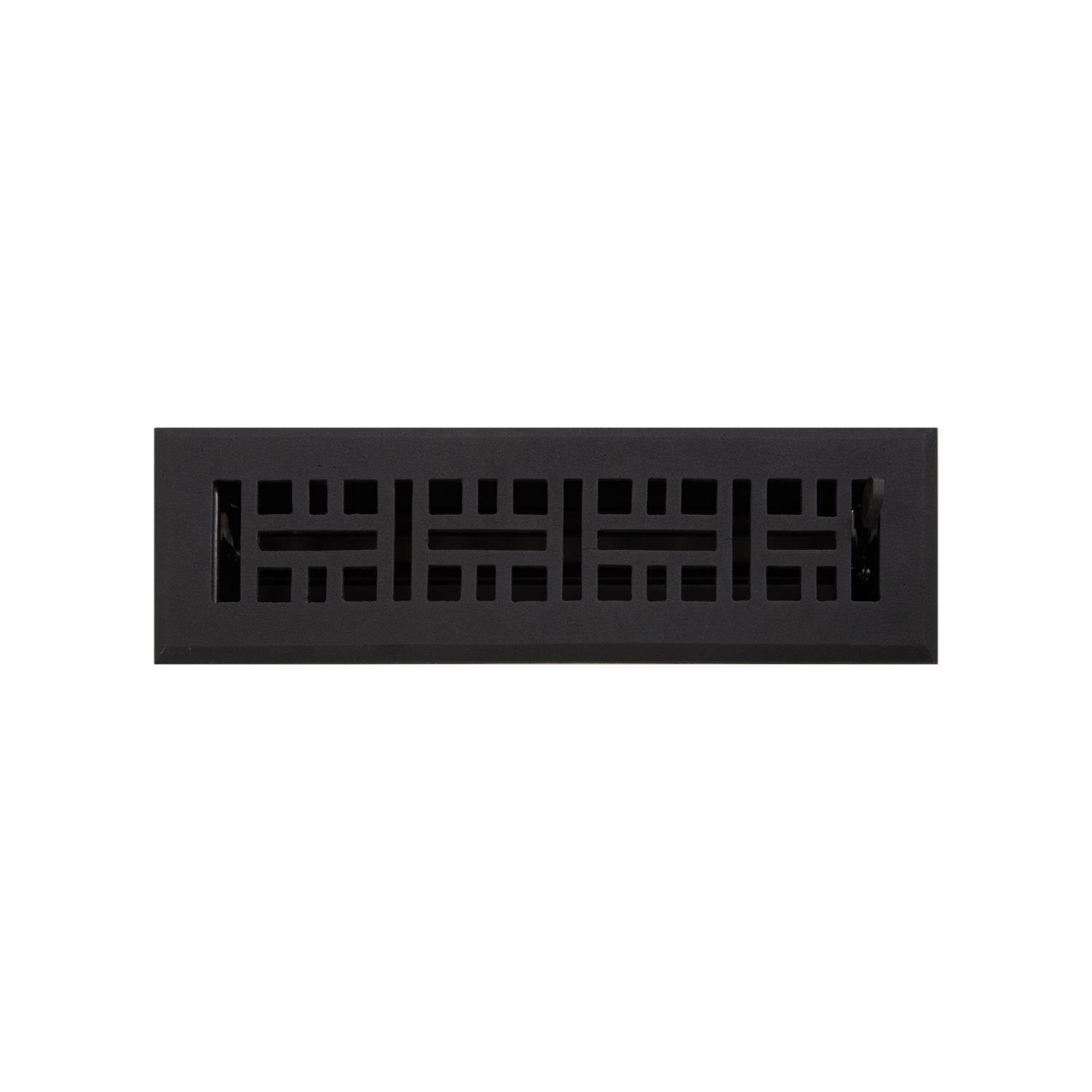 Black Powder Cast Iron Wall Register J8652