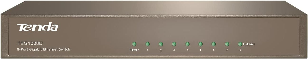 16-Port Gigabit Ethernet Switch, Metal, Fanless, Unmanaged, Pack of 2 L371830