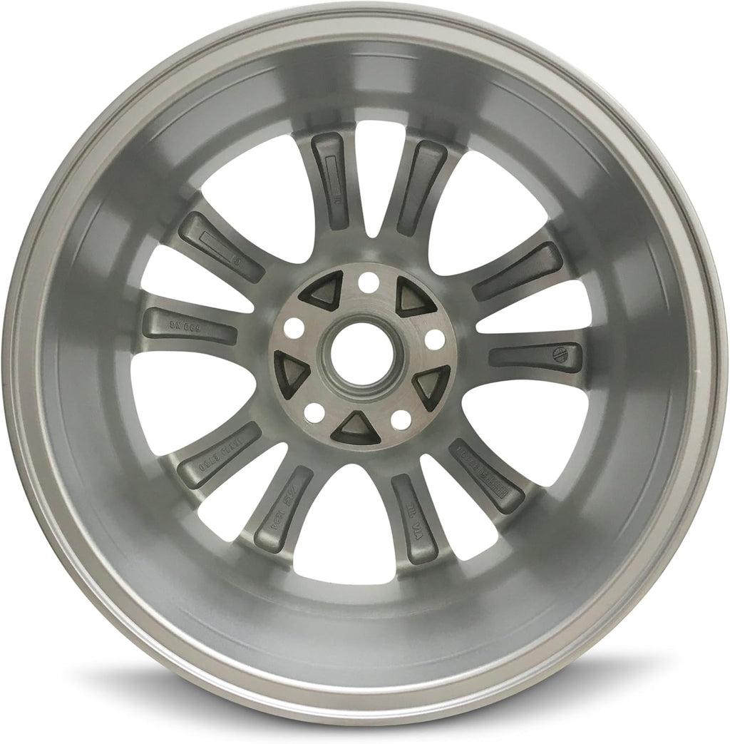16 inch 5 Lug Silver Aluminum Wheel T5302