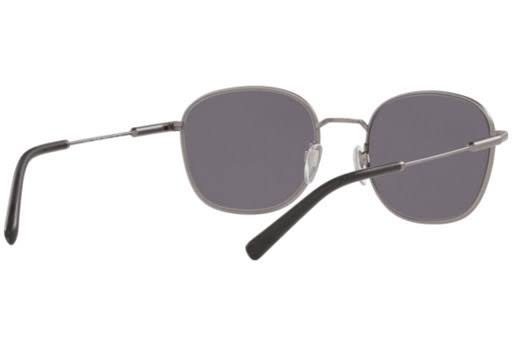 Gunmetal Oval Sunglasses O2927