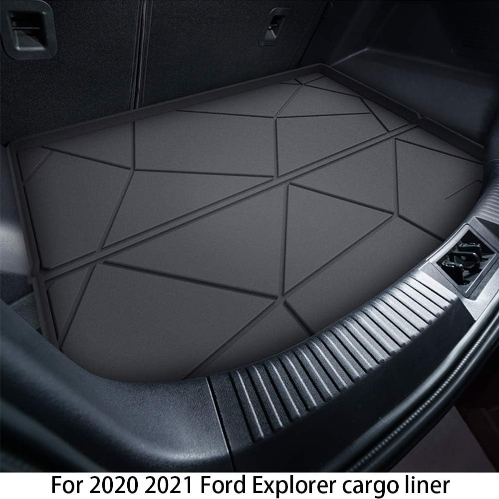 Black Pack of 2 Heavy Duty Rubber Cargo Liner V986720