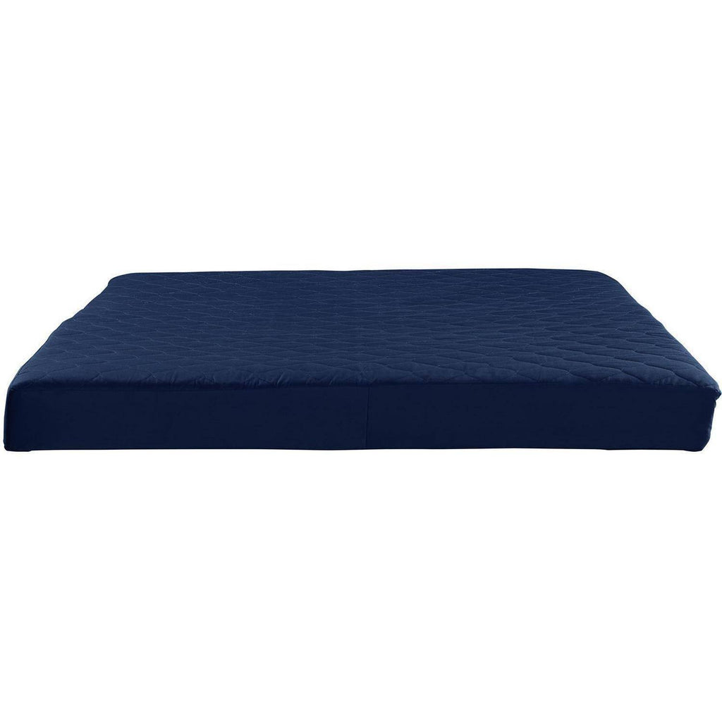 Navy Full Quilted Top Bunk Bed Mattress B2324