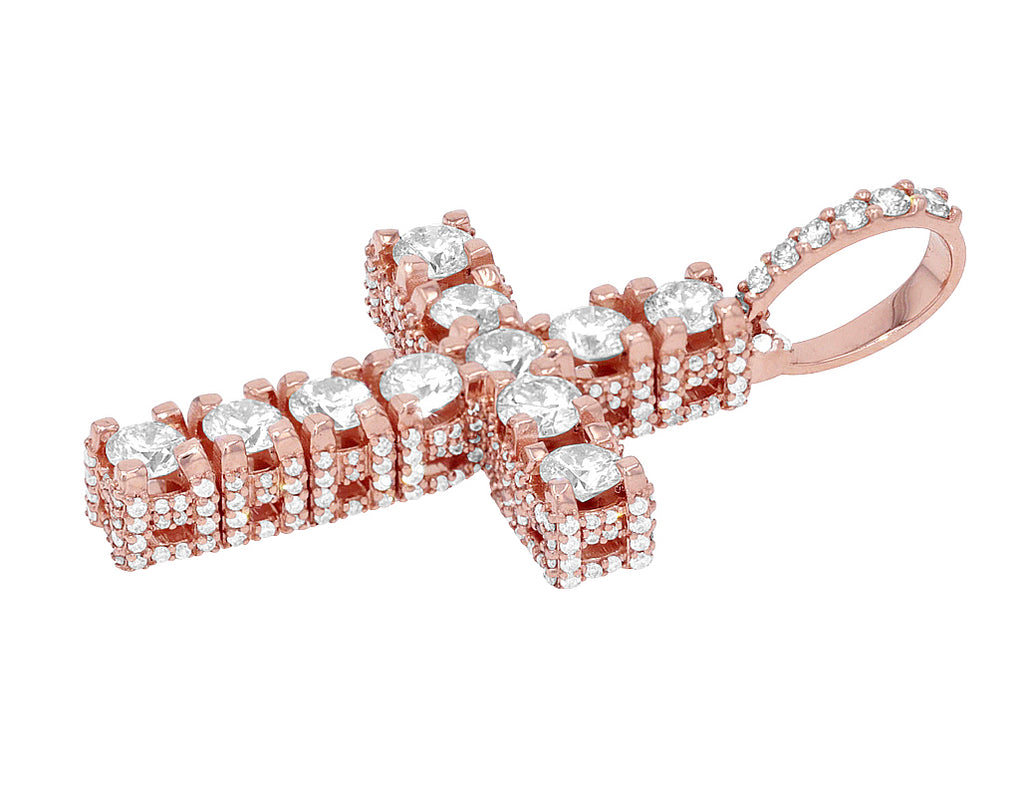 10K Yellow Gold Diamond Pendant E191