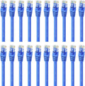 Cat 6 Ethernet Cable 6 ft (20-Pack) Blue A863