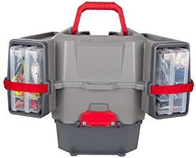 Grey/Red Tackle Box And Bait Storage Z59523