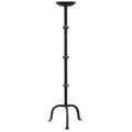 Dark Bronze Brass Metal Candle Holder S355792