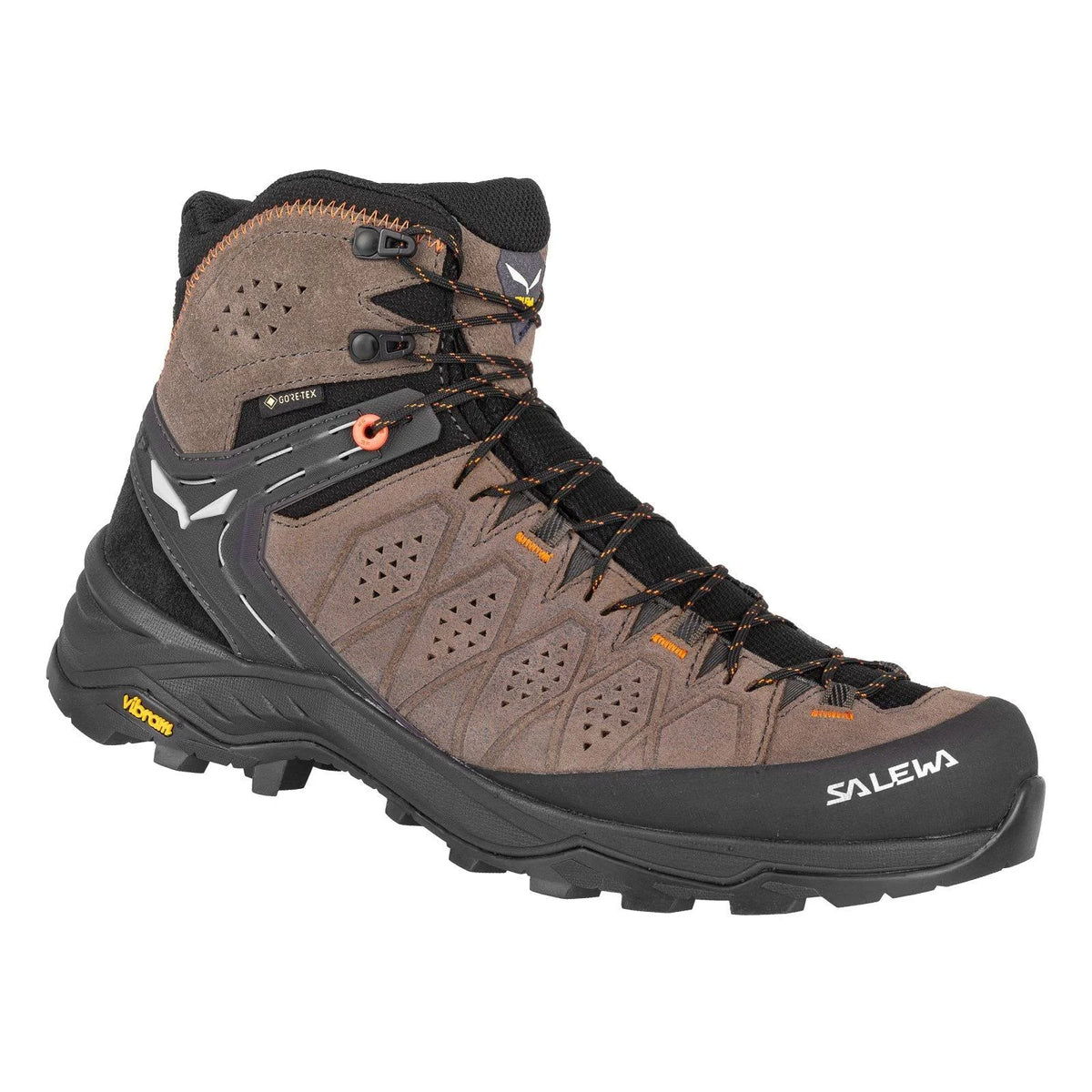 Men's Alp Trainer 2 Mid GTX Wallnut Fluo Orange 11.5 I841170