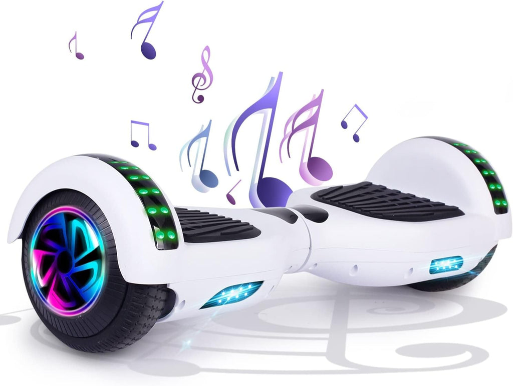 6.5inch Self Balancing Hoverboard with Bluetooth Speaker LED Lights U211056