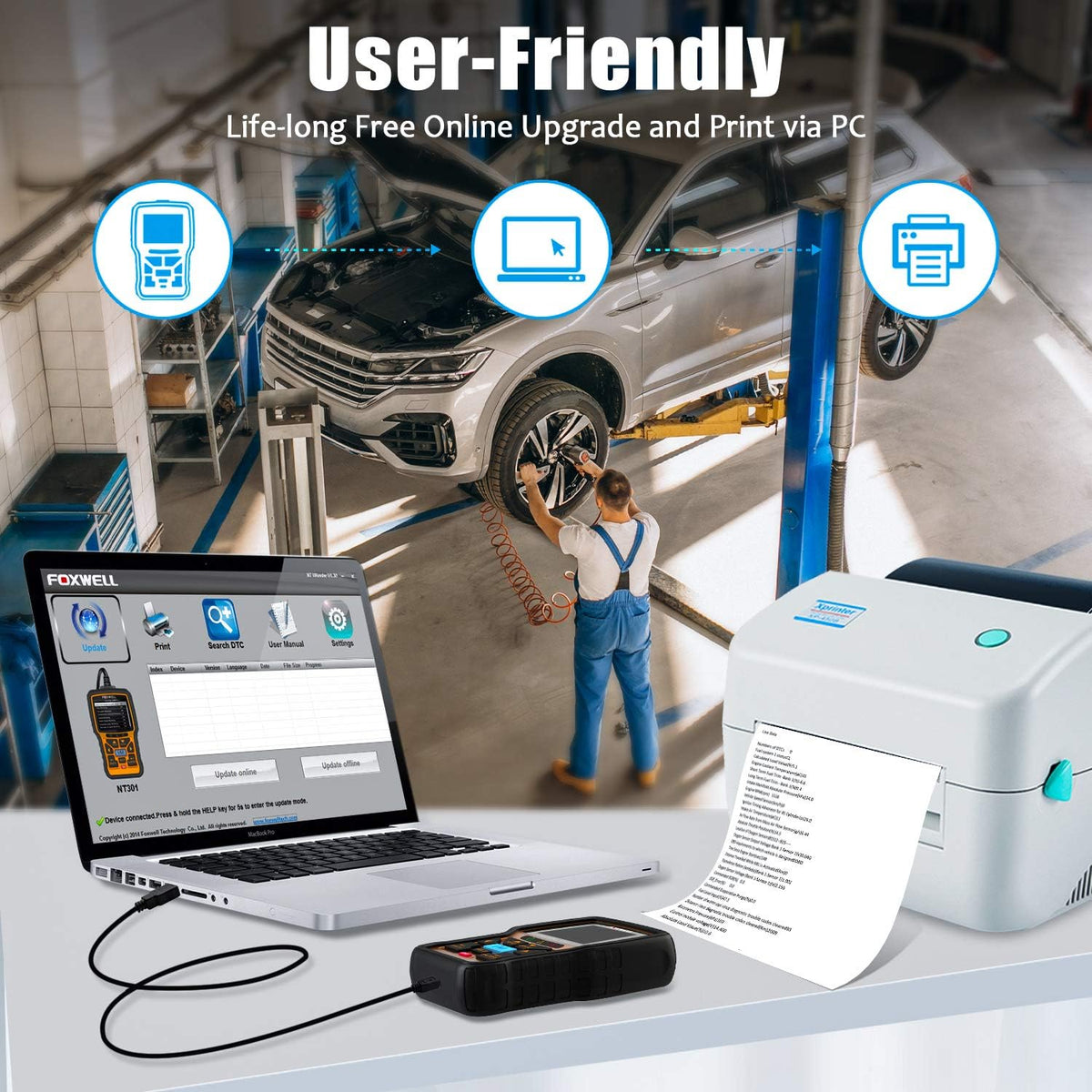 OBD2 Scanner Diagnostic Tool Pack of 2 A5261